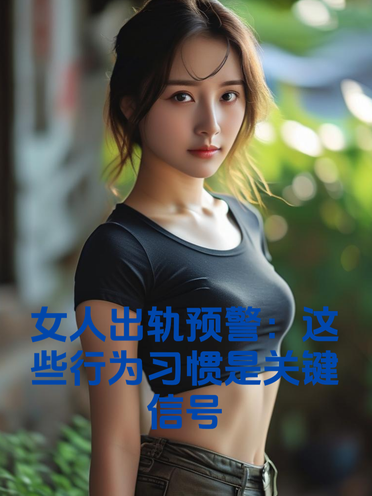 女人出轨预警：这些行为习惯是关键信号