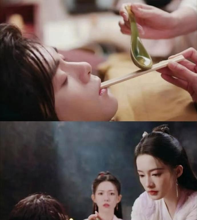 原来电视剧里喂药，不是必须得嘴对嘴呀，居然还可以这样！ ?