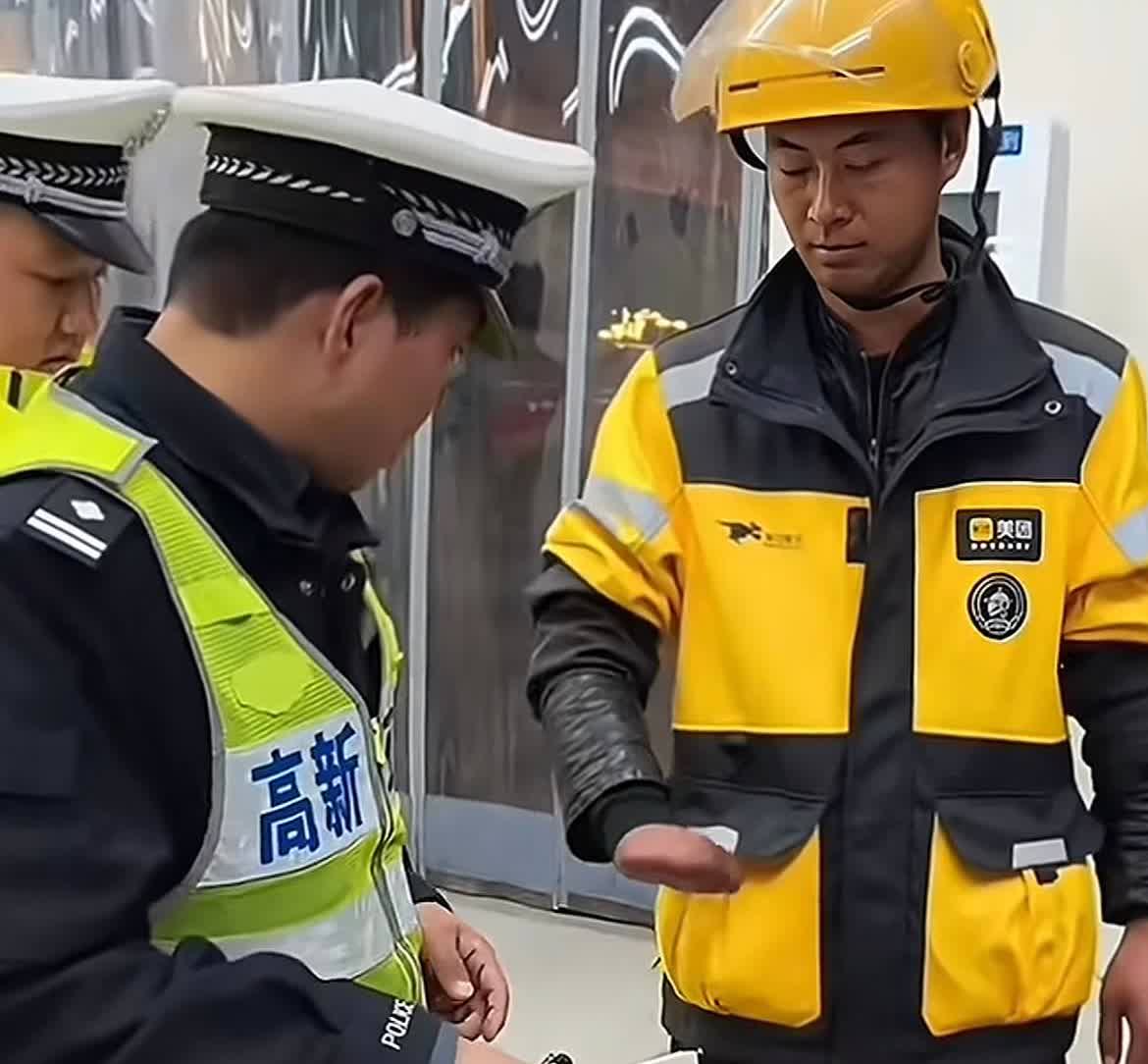 2025年3月17日，送外卖的邵始终意外撞倒一名红衣女孩，女孩的家长赶到医院后，