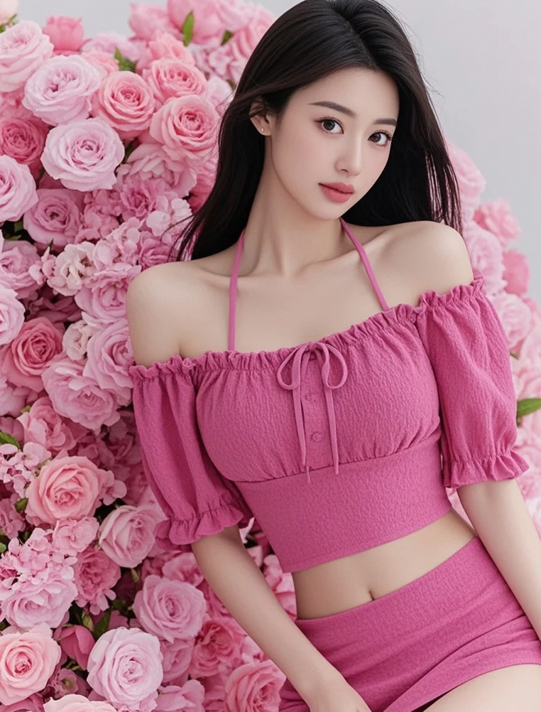 粉色系女孩的穿搭哲学：既要甜度超标也要气场全开！