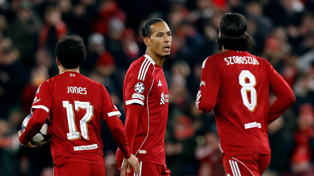 灾难级的范戴克，利物浦1：4埃因霍温赛后评分