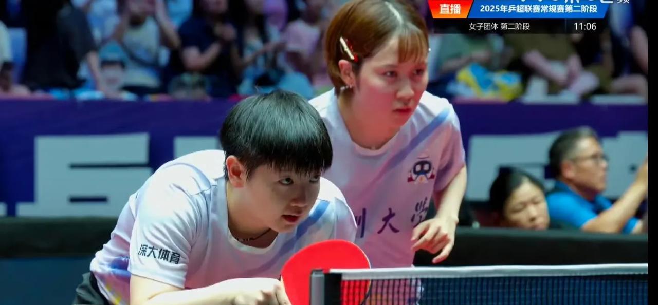 跟自己的偶像一起组合打球是什么样的感受呢？平野美宇跟孙颖莎组合打双打了，可能是第