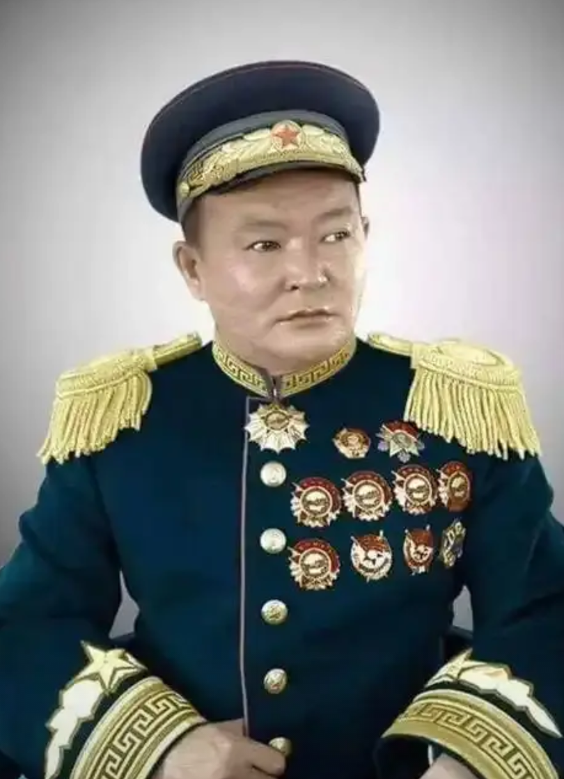 这个在胸前挂满勋章的人，其实是中华民族的罪人，为了让外蒙古独立，他不惜与外人联手