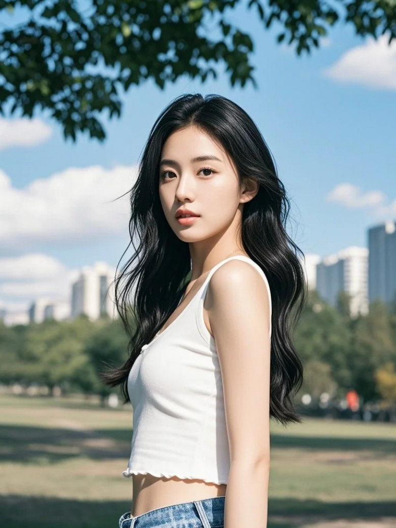 生图即巅峰！素颜美女图鉴，颜值无死角