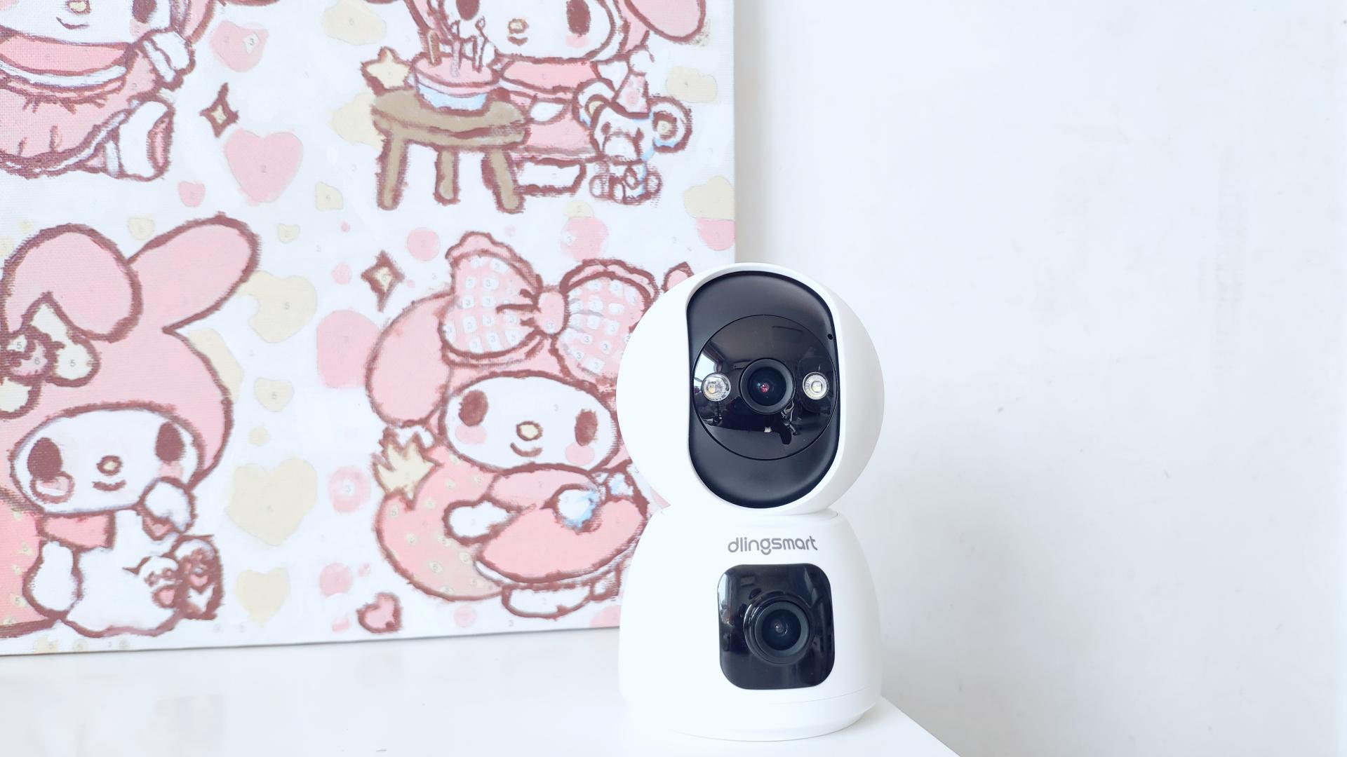 看得更全更清晰-叮零智能双摄摄像机S8