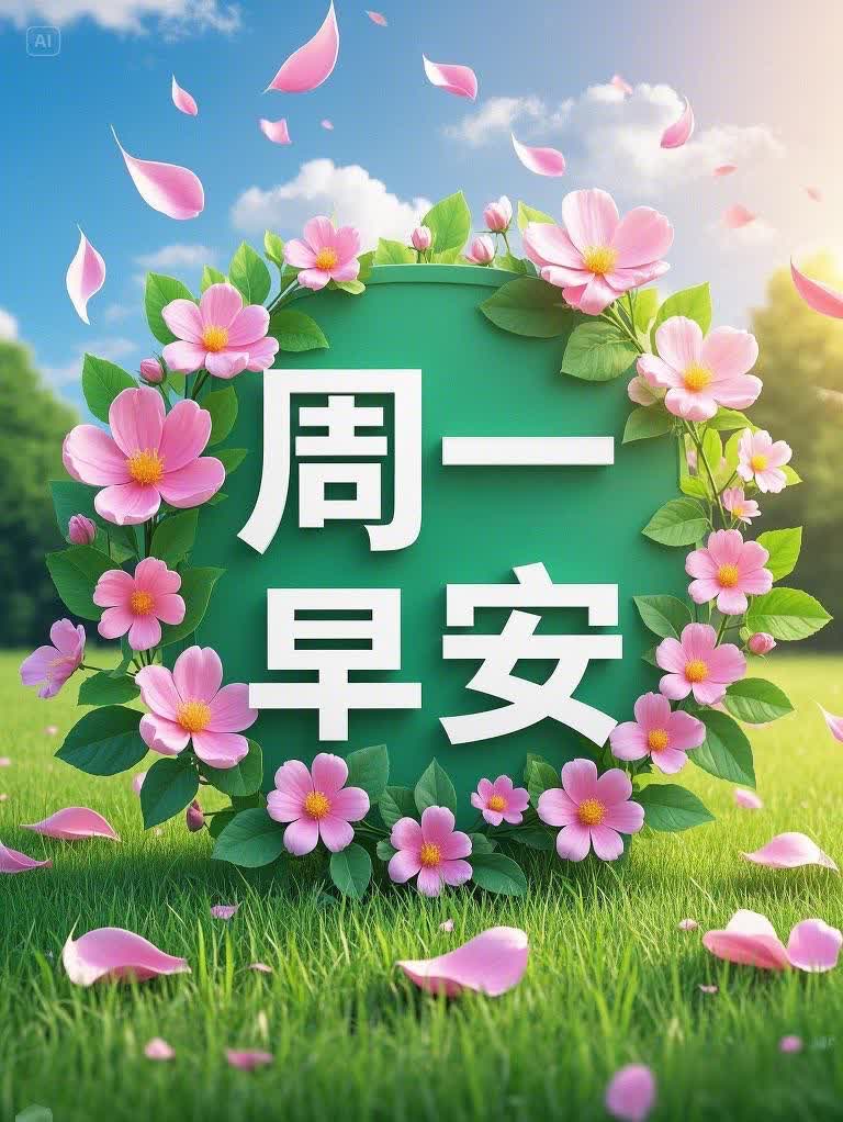 新的一周开始啦！愿你每天都安康，早安！
生活中，我们常说要带着希望前行，其实呀