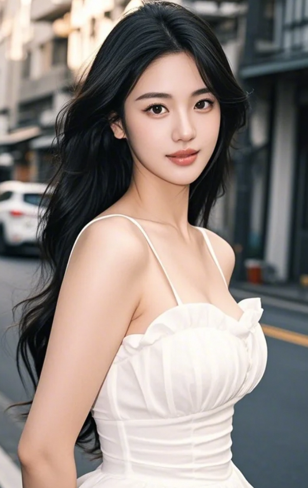 街头复古韵，她的街拍是优雅的时光标本