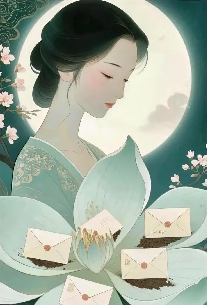 等一场雨来，润泽半生的阴霾
晨光熹微之中，时光浅墨轻裁
每有温润绵柔的雨飘来
娇