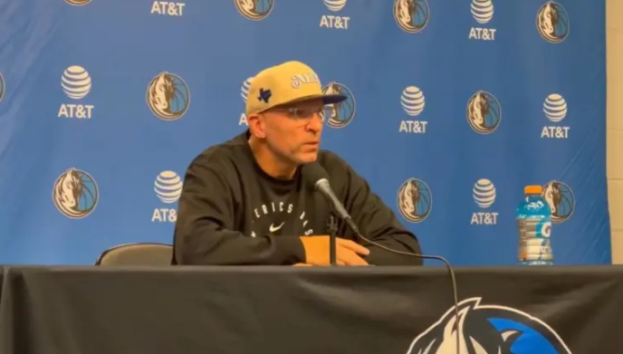 NBA常规赛赛前，独行侠主教练杰森-基德接受采访，谈及当初在尼克斯效力所带来的巨