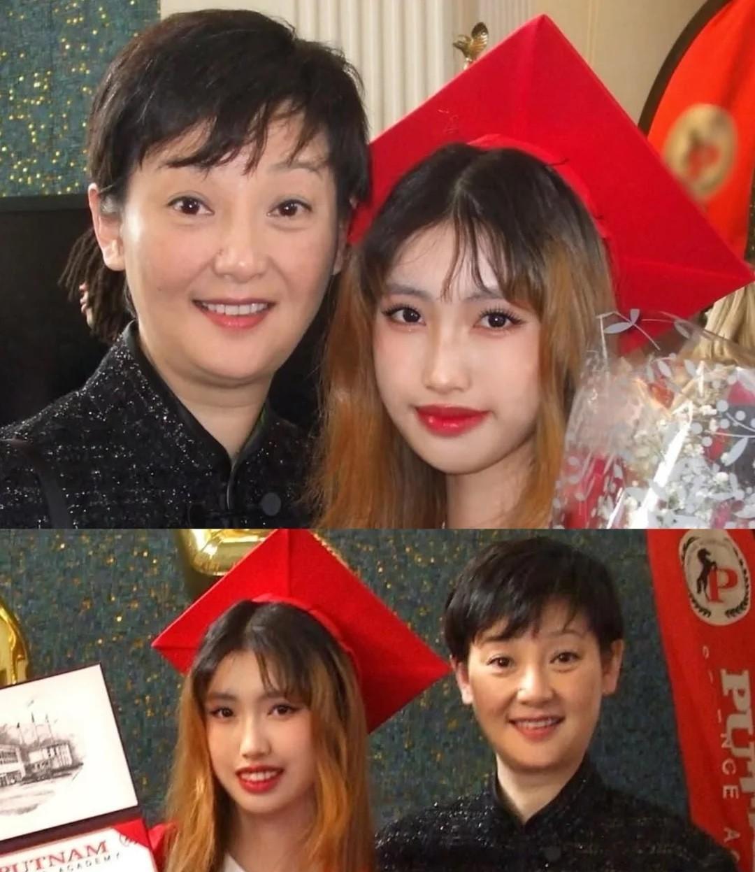 我有种强烈预感，
冯小刚的养女当不了星二代了
养女名叫徐朵，跟着徐帆姓，现在已经