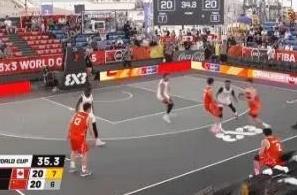 由张殿梁、相智超、吴星锐、郭瀚宇组成的中国三人男篮今天迎来了三人男篮世界杯小组赛