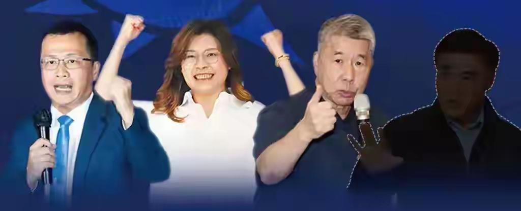 国民党主席选举竞选正热乎着呢。候选人郝龙斌21日下午5点，在台中市长卢秀燕陪同下
