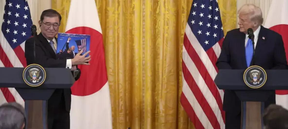日本首相石破茂破天荒的批评美国称，美国政府的关税政策有可能扰乱全球经济秩序。这是