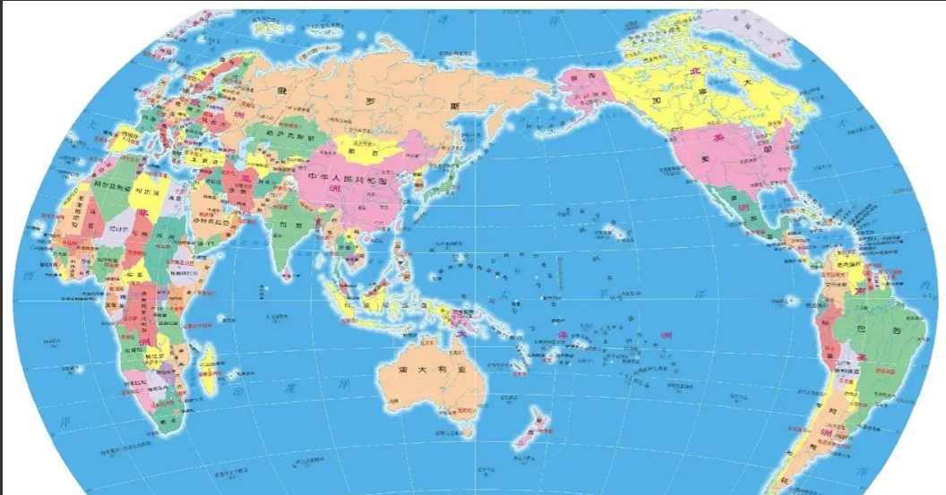 世界主要国家的分类
第一类：全球三大强国，美国、中国、俄罗斯。
第二类：七大
