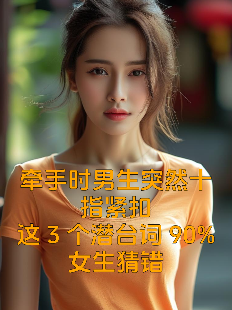 牵手时男生突然十指紧扣？这3个潜台词90%女生猜错