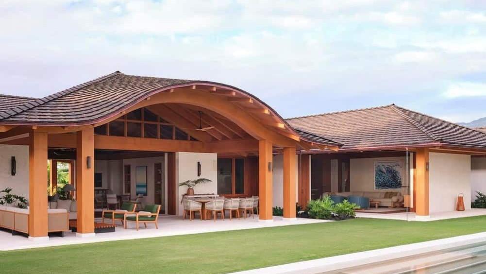 住进风景里：当弧形木构遇上无界海景，这才是热带度假的终极想象