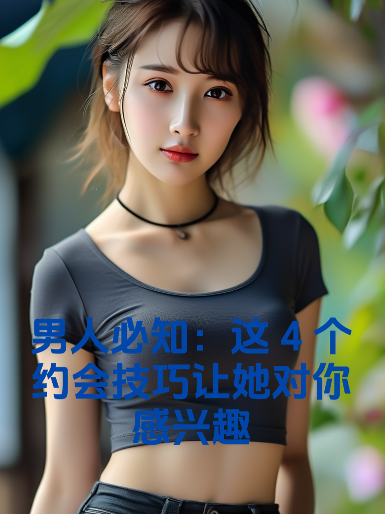 男人必知：这4个约会技巧让她对你感兴趣