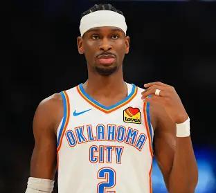 NBA公布了最新球队实力排行榜
第一 亚历山大所在的雷霆 联盟第一
第二米切尔，