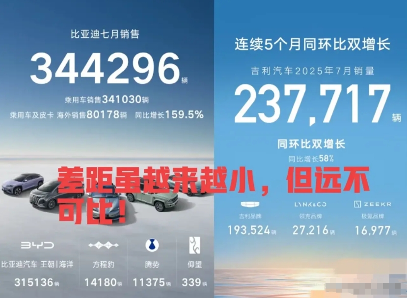 这二者根本就不在同一个赛道上！
当下国内市场中，比亚迪面临的压力着实不小，高端市