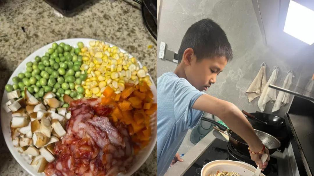 如果我儿子10岁能做一桌菜，我立刻省下培训费，将来给他开餐馆！