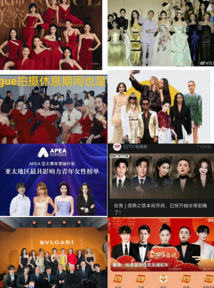 2025年部分C位总结，刘亦菲丰收的一年 ​​​