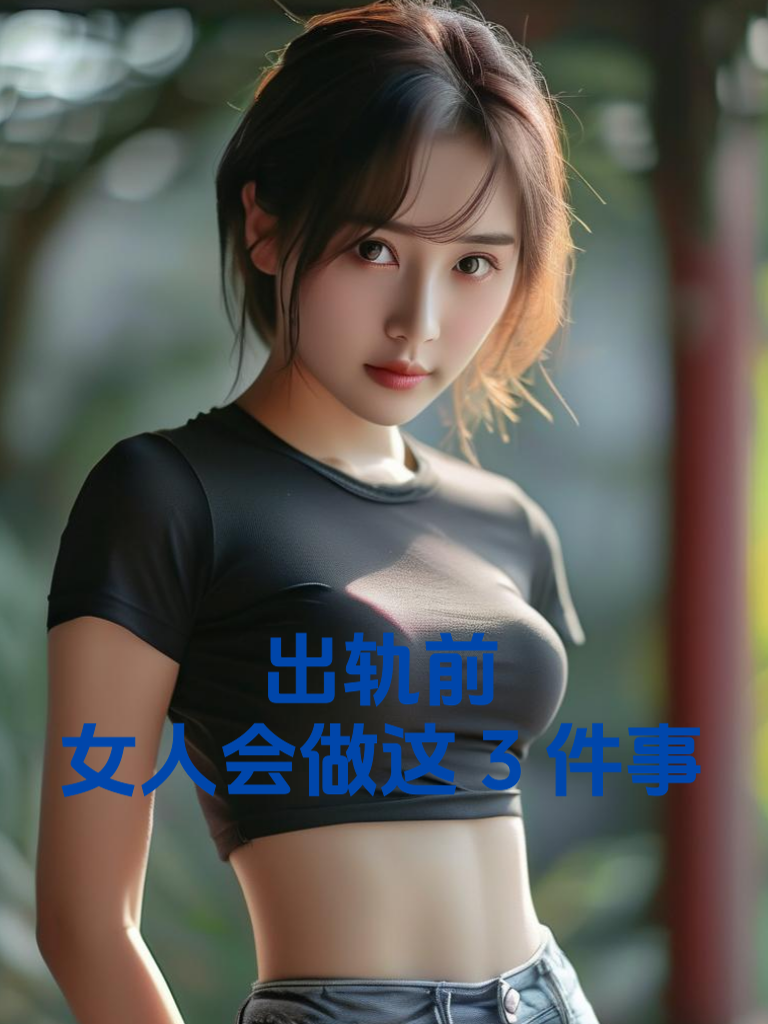 出轨前，女人会做这3件事