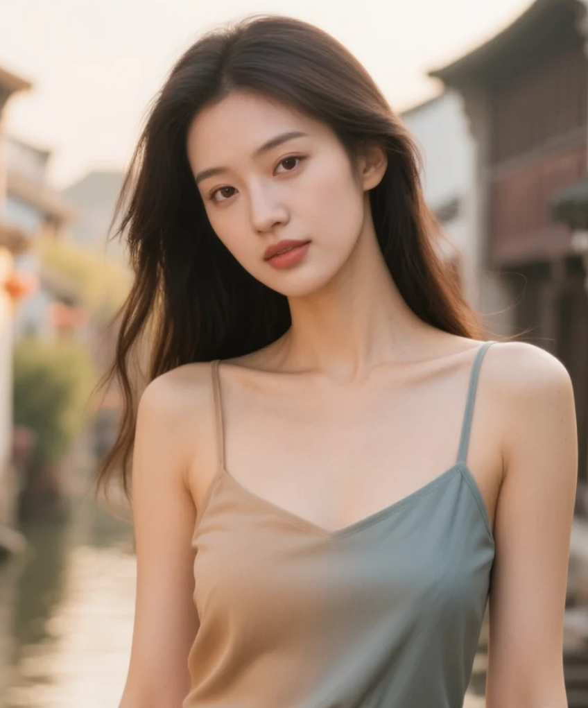 罗裙轻摆风送香，引得路人频回首