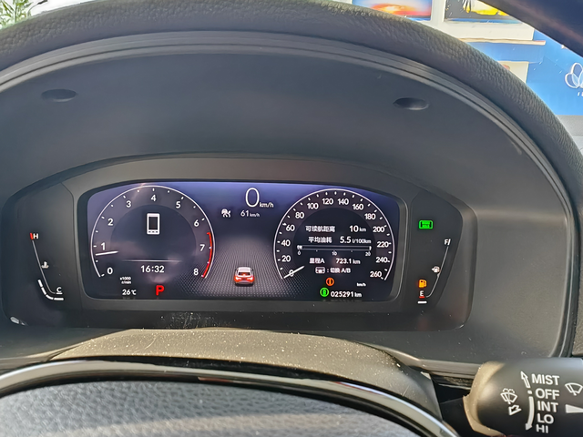 11代思域一箱油开了700多公里
22款非混动，大概有400公里在高速，300多