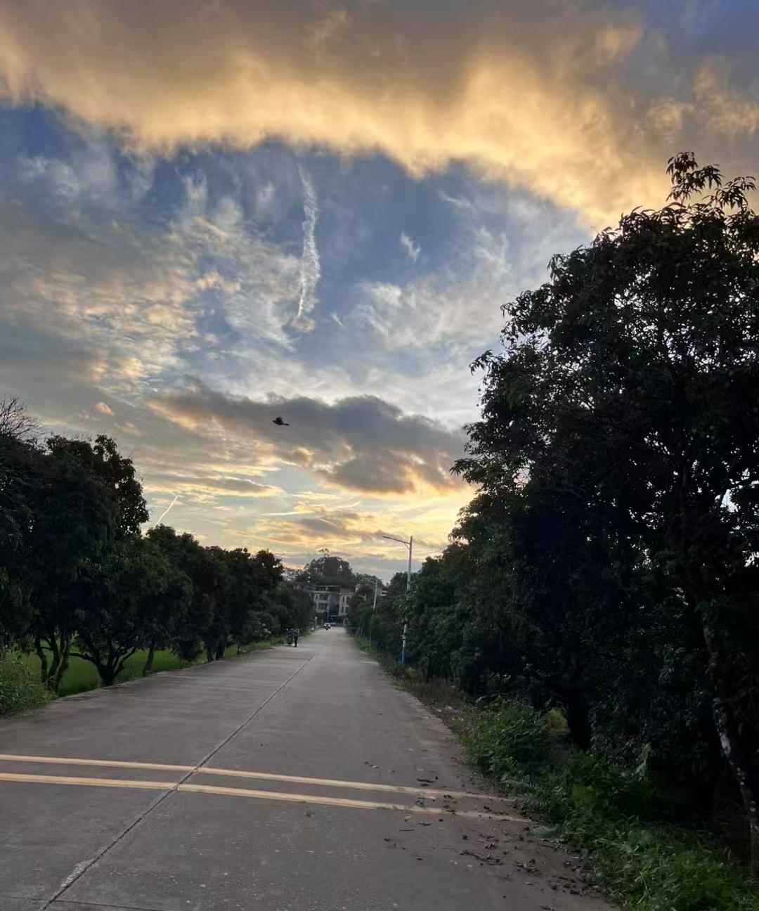 早晨的天空#一起钓鱼