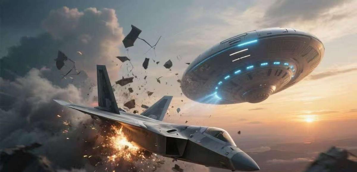 F-16曾撞上UFO，五角大楼一年收到757份相关报告，外星飞船难道就爱往美国跑