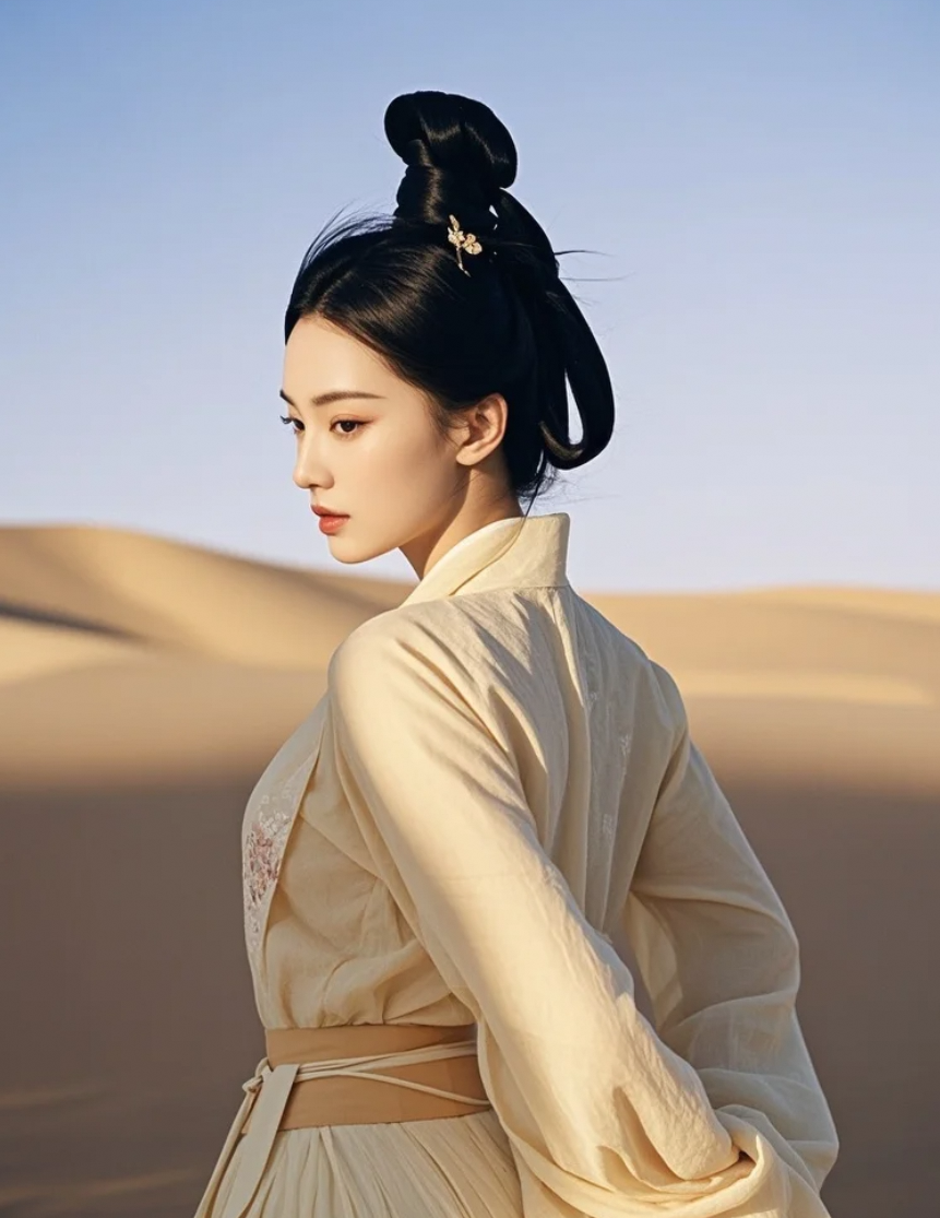 她的美，是那种一眼万年的感觉
