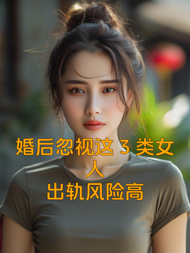 婚后忽视这3类女人，出轨风险高