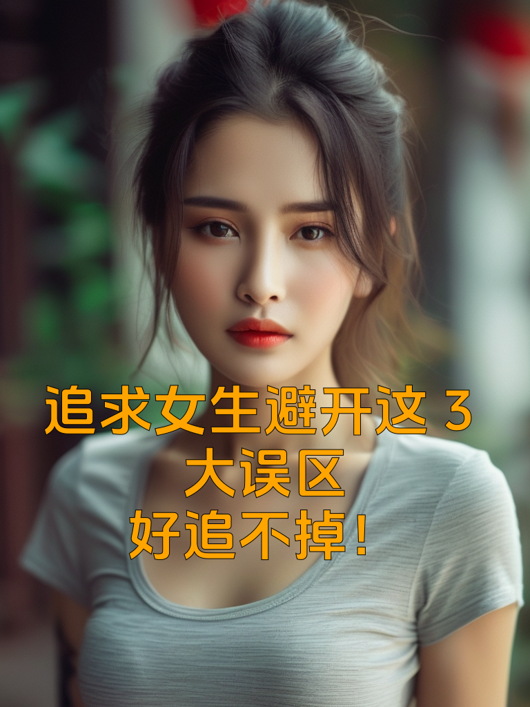 追求女生避开这3大误区，好追不掉！