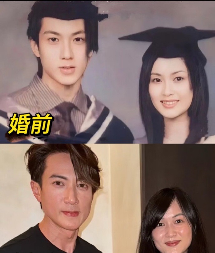 同样两个人，婚前和婚后。