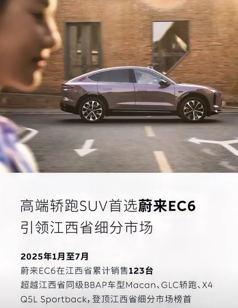 一款车在一个省七个月卖了123台，还需要做个海报宣传一下？这不是停产边缘吗？蔚来