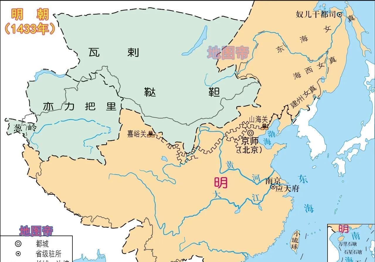 明洪武十五年（公元1382年）方才平定云南，直至永乐十一年（公元1413年）始设