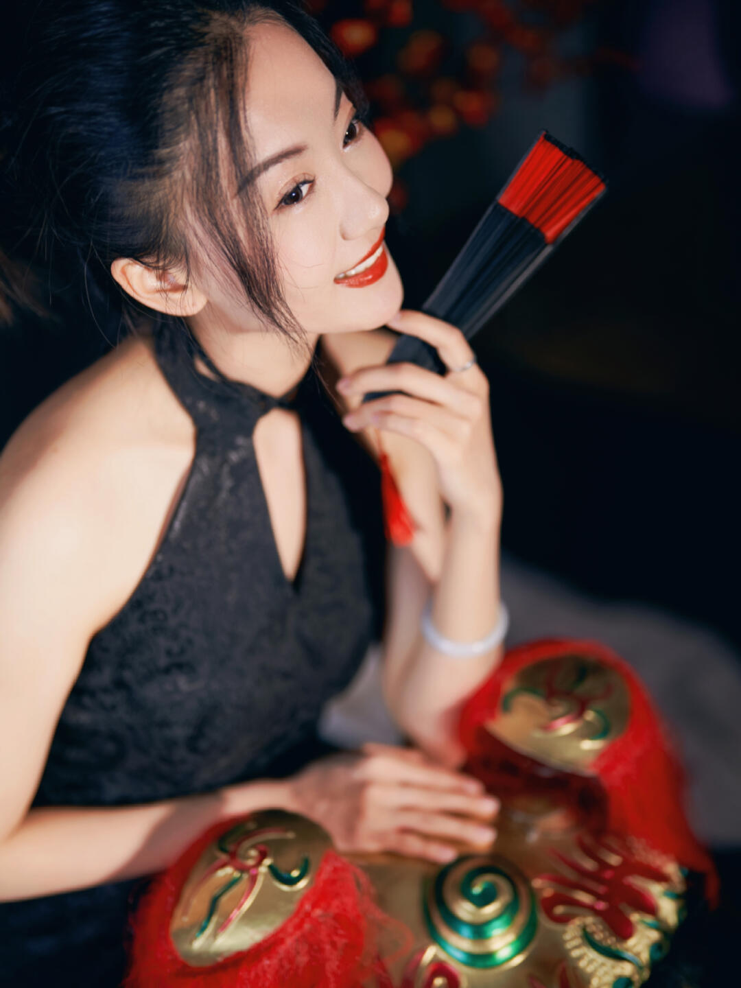 一组喜庆的艺术照
