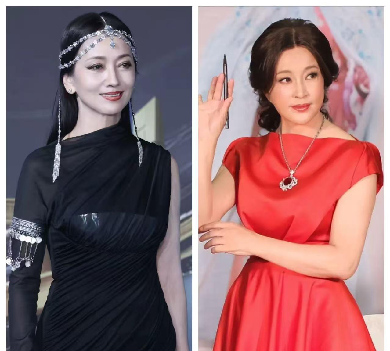 赵雅芝和刘晓庆
给天下女人好好的打了个样
可以出轨，也可以生不生孩子，但是你要有