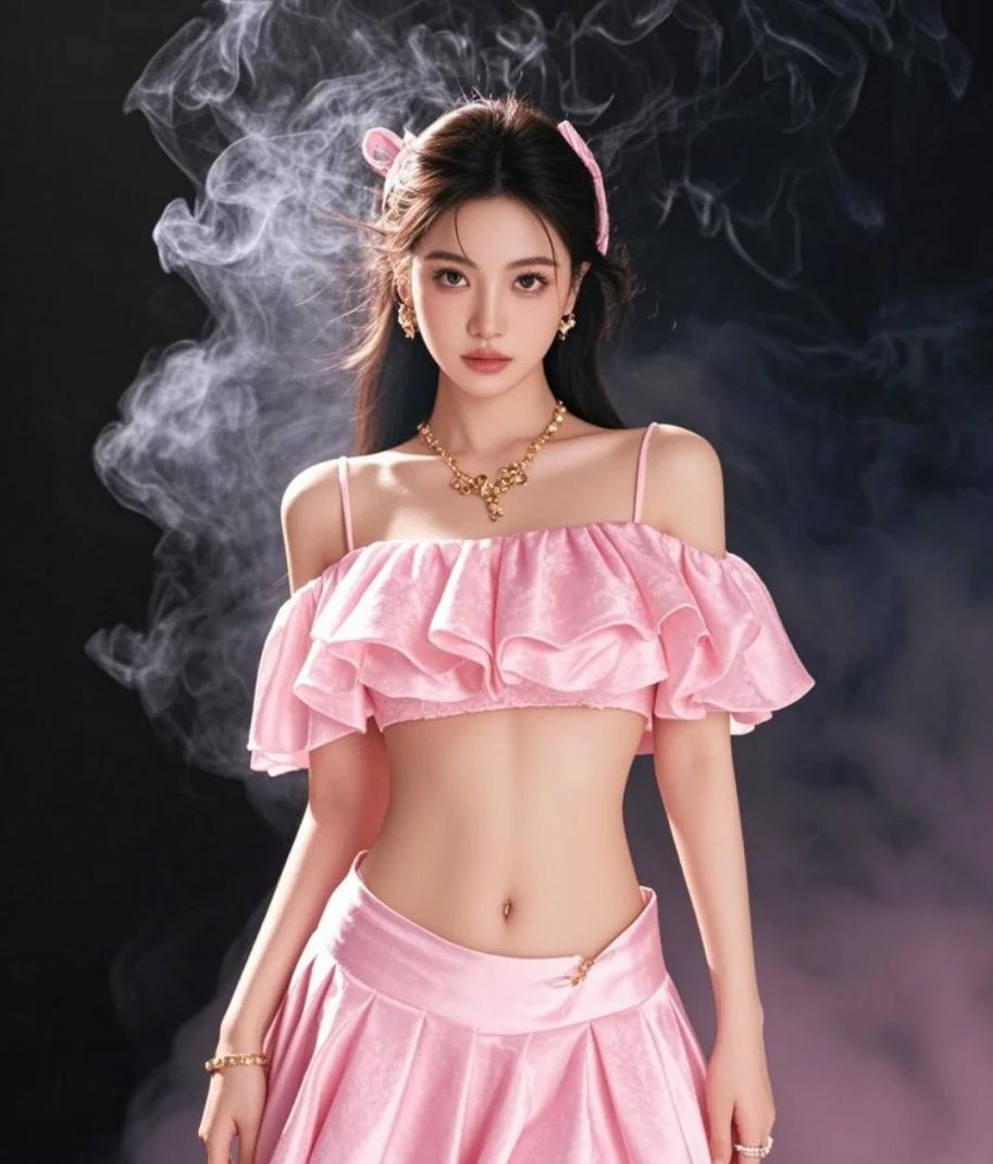 粉色穿搭你喜欢A款还是B款？