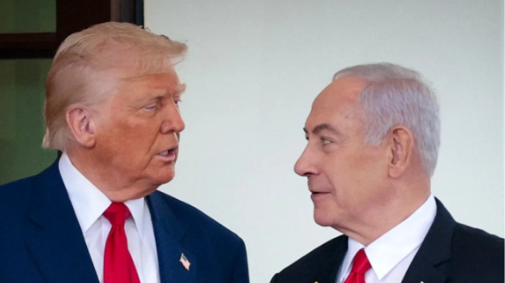 当地时间2025年7月20日，美国方面报道称，美国总统特朗普政府对以色列总理内塔