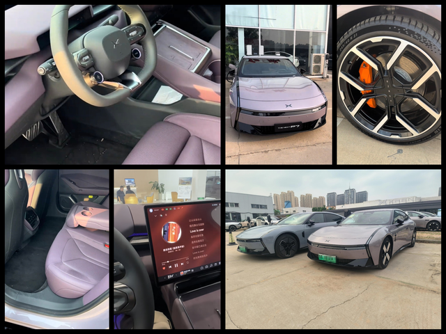 到店体验全新小鹏P7
⭐️优点:
1.外形，静态体验中外观绝对是非常出众的，颇有