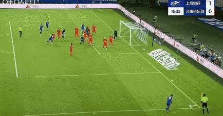 感谢河南队门将王国明送的大礼
蒋胜龙轻松头球破门
这下可以提前贷款冠军了吗
这个