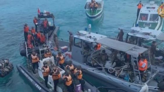 突发：菲律宾强闯黄岩岛，中菲再爆发冲突，菲律宾这次又吃了大亏