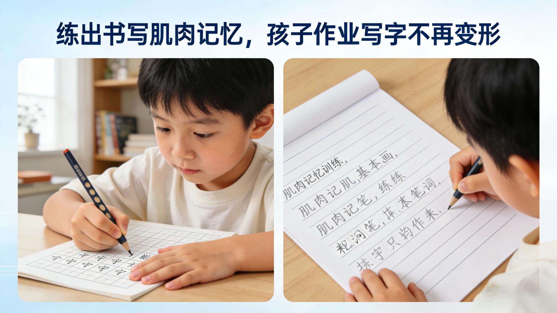 孩子练字时写得好，写作业却很丑？根源是没练出“肌肉记忆”，3步解决