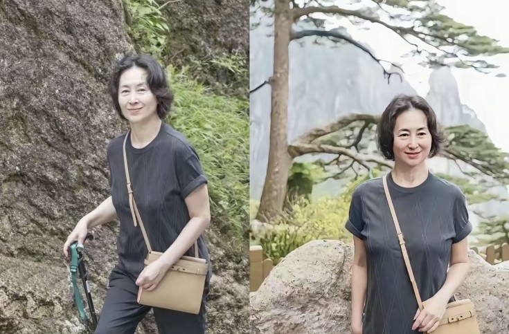 我的天呐！
​简直就是美若天仙！
​你们猜我和朋友在安徽天柱山遇到谁了？

