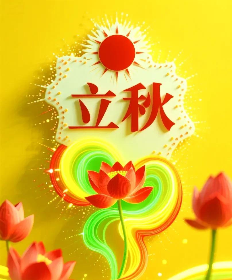 祝福大家立秋快乐
藏头诗
 [心][心]
祝 语声声迎立秋，
福 星高照满神州。