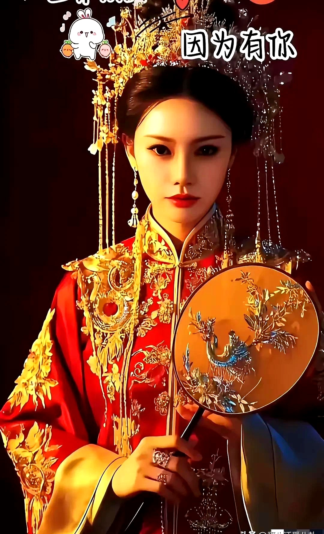 汪小菲母亲张兰嫁儿子，排场真大。金碧辉煌，不知道的还以为哪个皇帝登基呢。这婚礼，