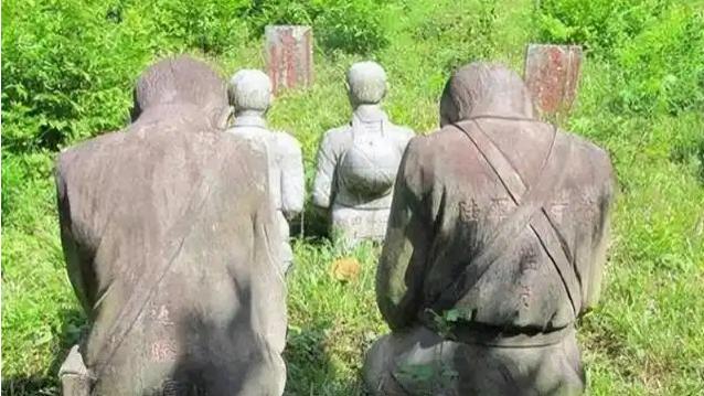 跪在腾冲的4座日本兵雕像，日方要求拆除，中方：满足3个条件
