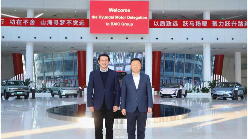 北汽集团与现代汽车深化战略合作，北京现代2026 转型冲刺标杆