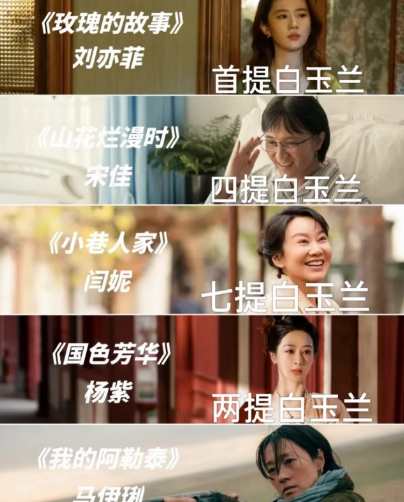 我有一种强烈的预感，
白玉兰视后不会是宋佳，也不会是马伊琍，更不会是刘亦菲，而是